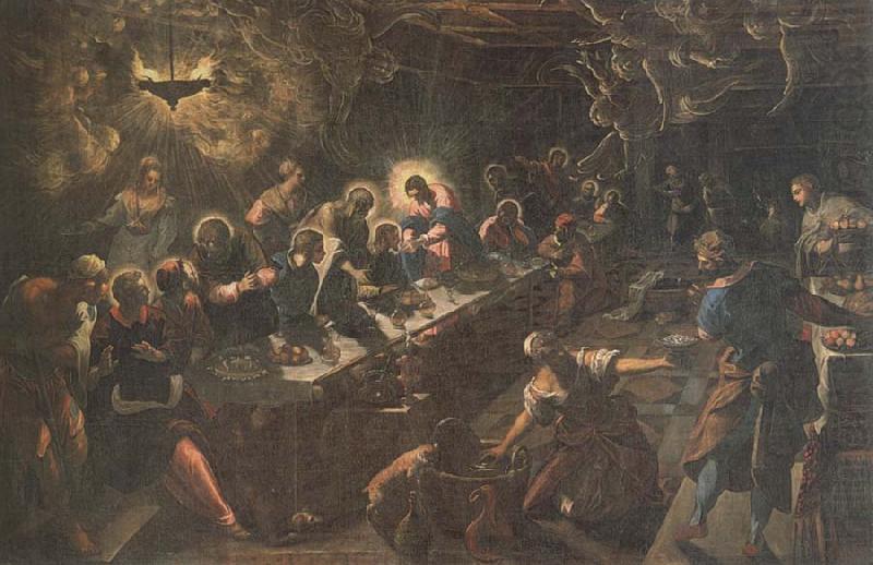 Jacopo Tintoretto Last Supper china oil painting image